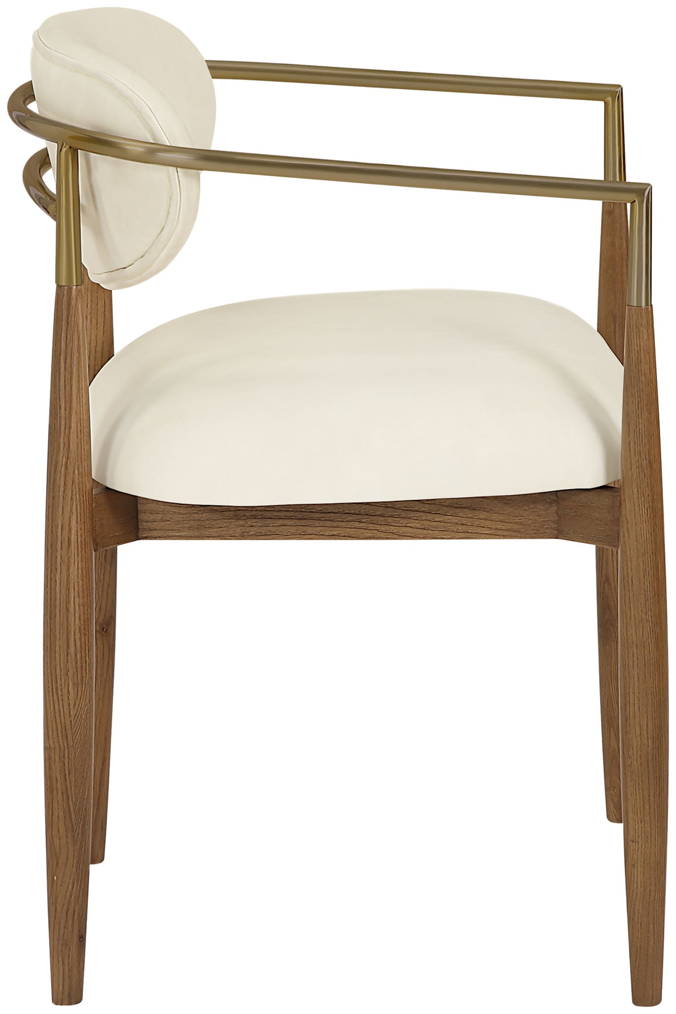 Riccio - Dining Arm Chair (Set of 2) - Walnut Frame - Urban Living Furniture (Los Angeles, CA)