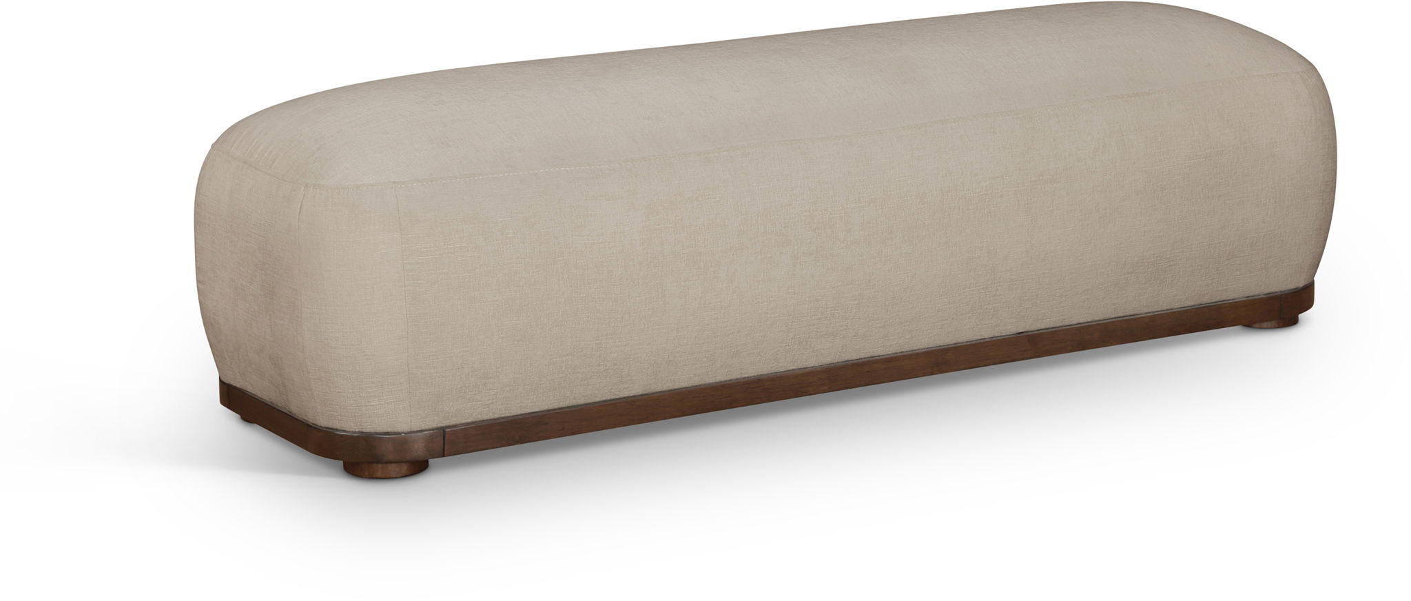 Calum - Bench - Dark Brown Frame - Urban Living Furniture (Los Angeles, CA)