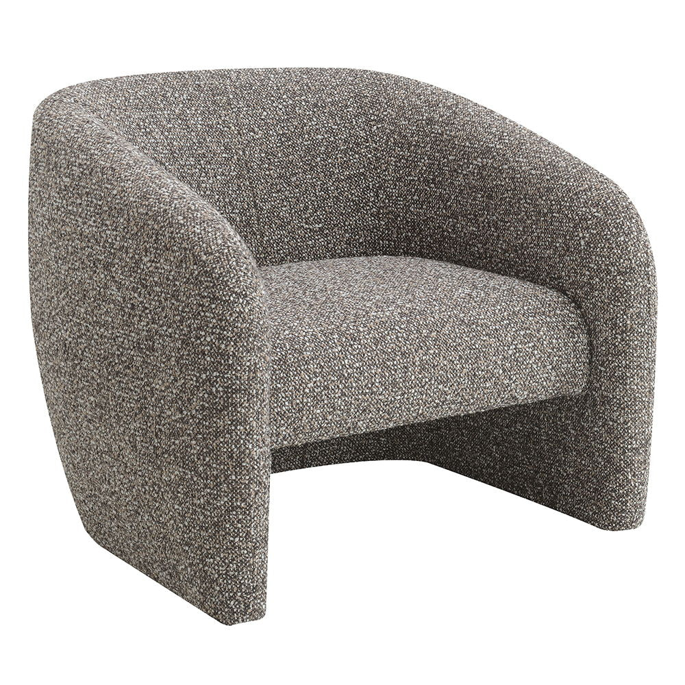 Livia - Accent Chair - Brown & Gray Tweed - Urban Living Furniture (Los Angeles, CA)