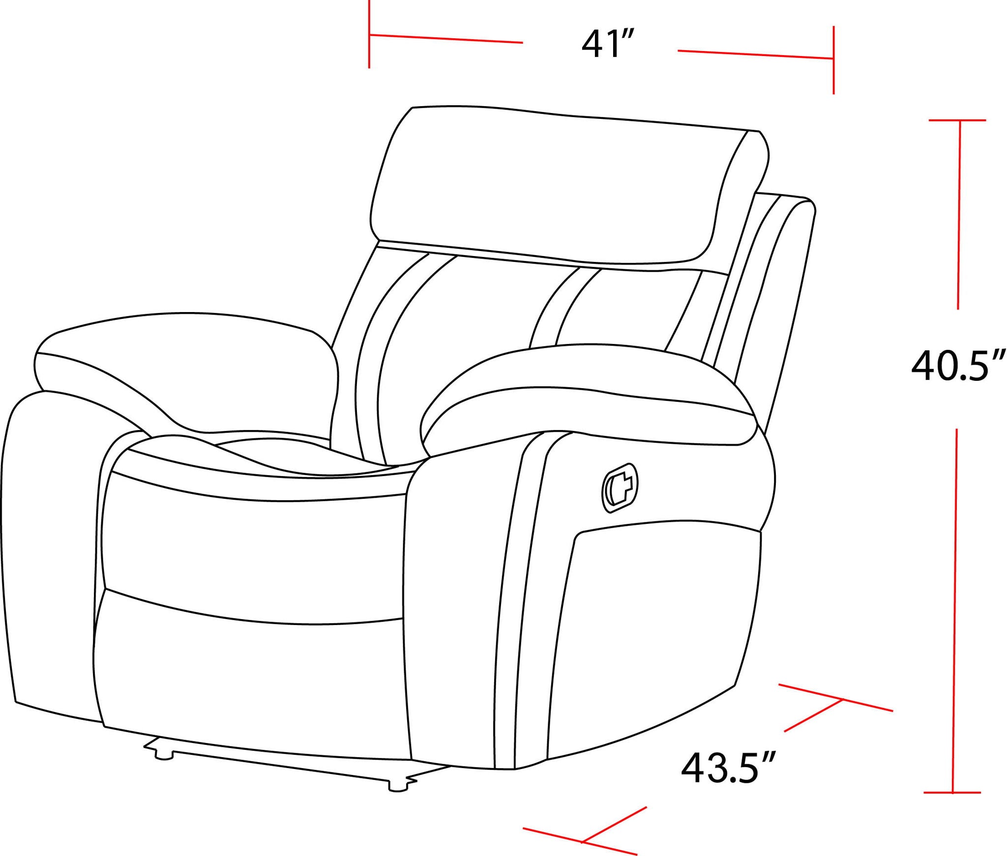 Theon - Manual Glider Reclining Sofa Set - Urban Living Furniture (Los Angeles, CA)