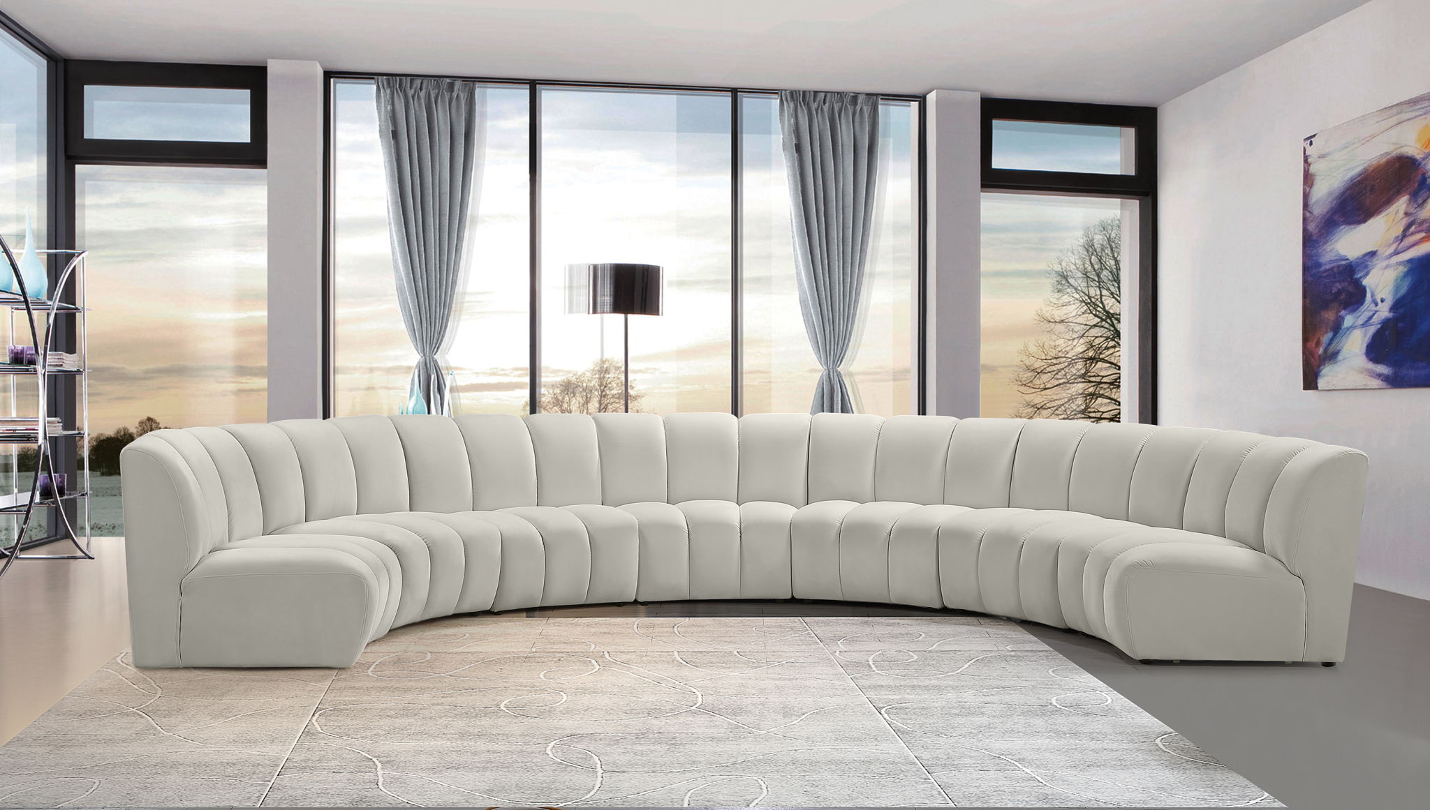 Infinity - 7 Pc. Modular Sectional - Urban Living Furniture (Los Angeles, CA)