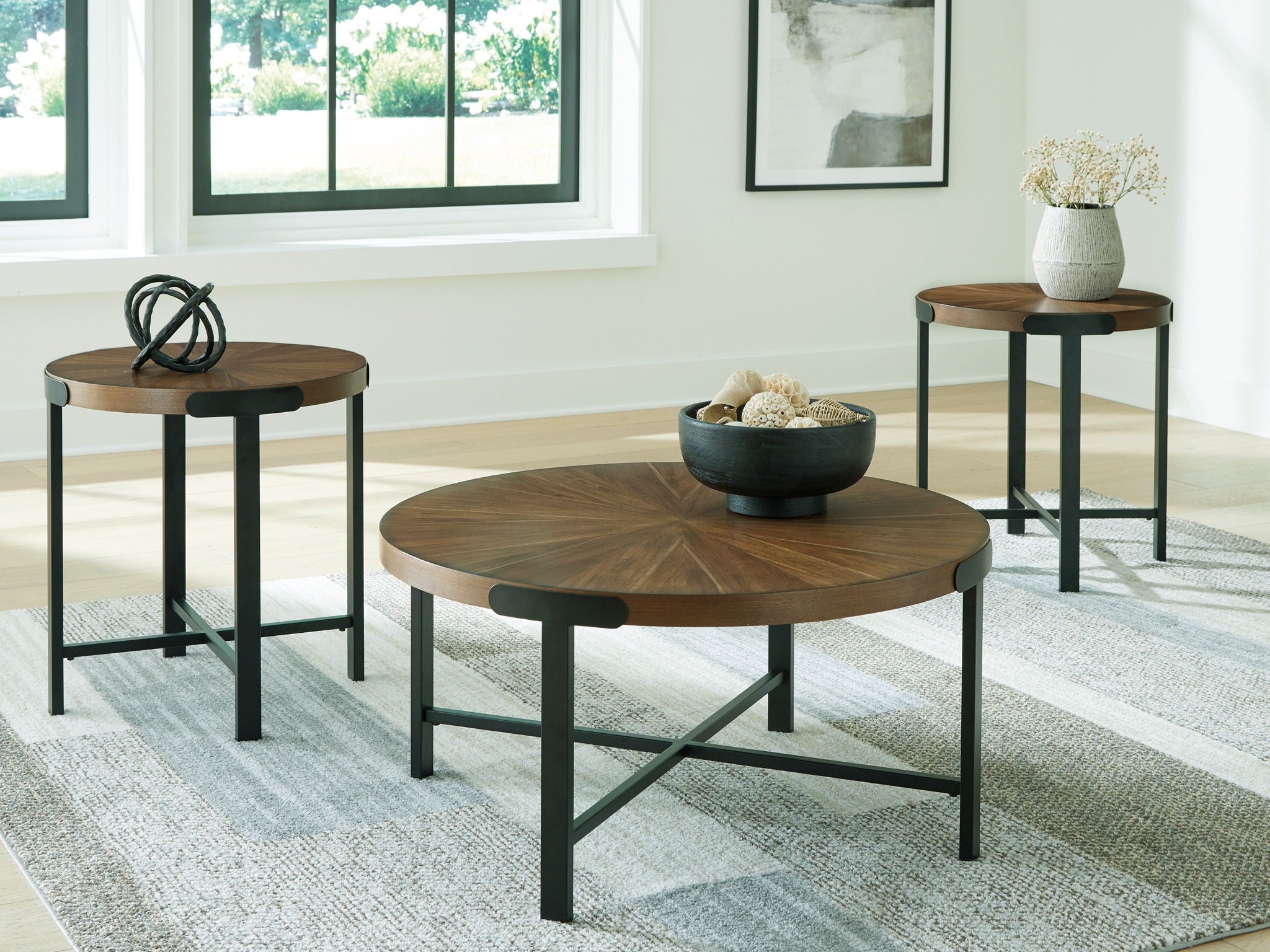 Crosstrail - Brown - Occasional Table Set (Set of 3) - Urban Living Furniture (Los Angeles, CA)
