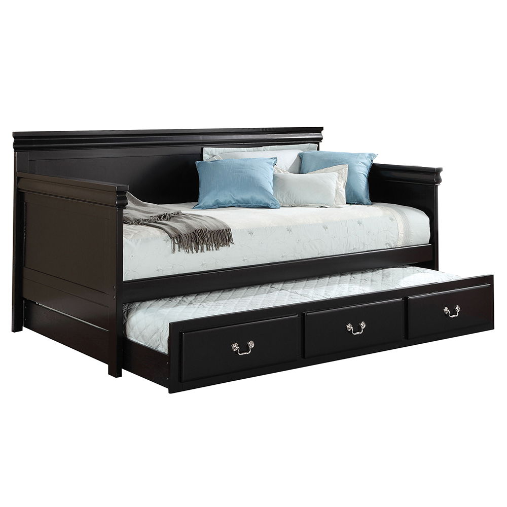 Bailee - Twin Daybed - Black - Urban Living Furniture (Los Angeles, CA)