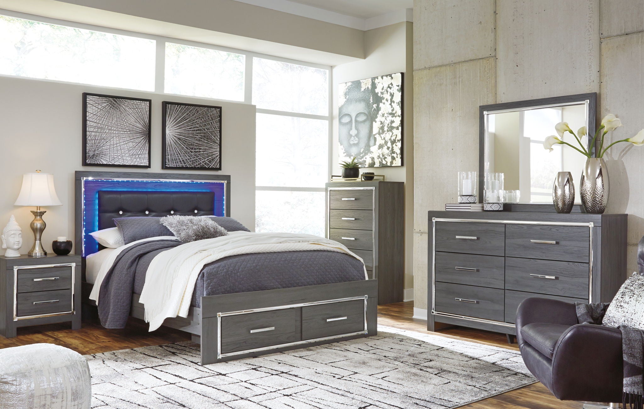 Lodanna - Panel Bed - Urban Living Furniture (Los Angeles, CA)