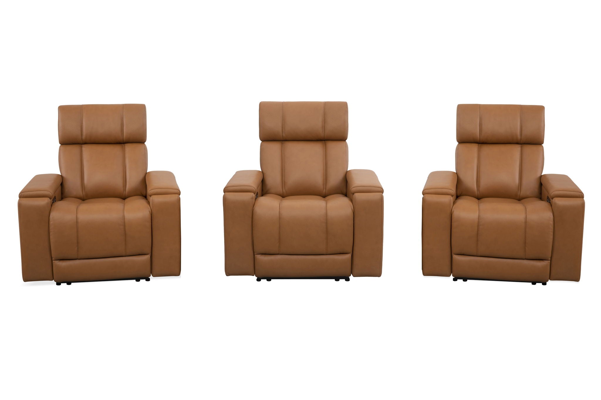 Phoenix - Zero Gravity Power 3 Seat Home Theater Seating With Immersive Audio P3 - Urban Living Furniture (Los Angeles, CA)