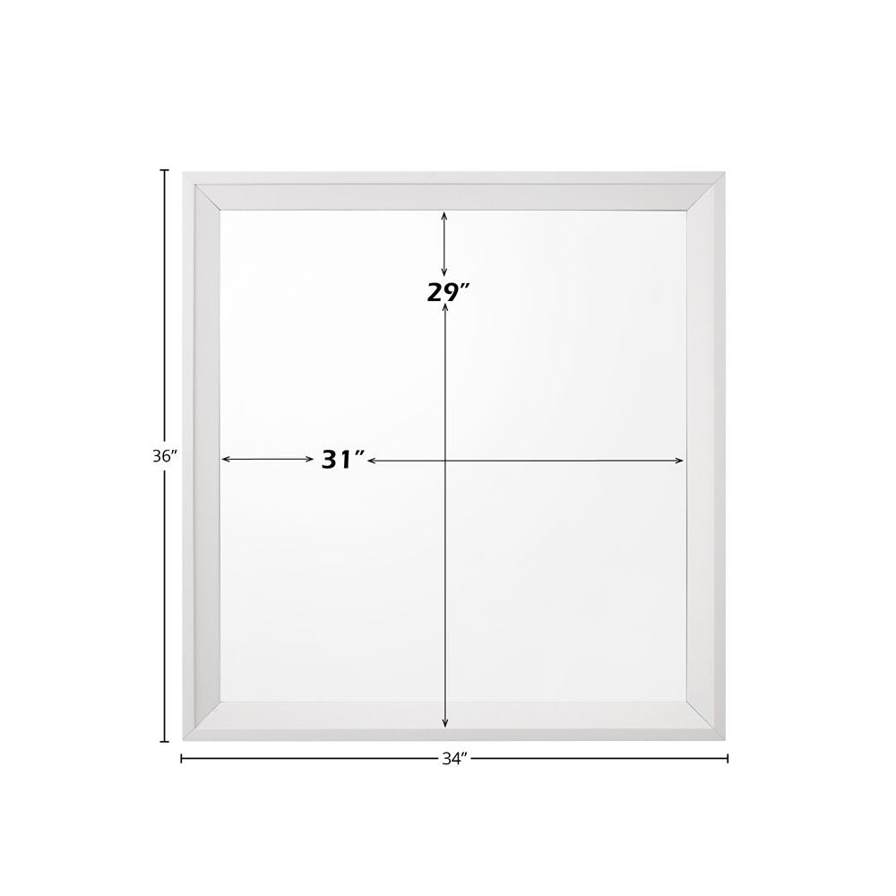 Cerys - Mirror - White - Urban Living Furniture (Los Angeles, CA)