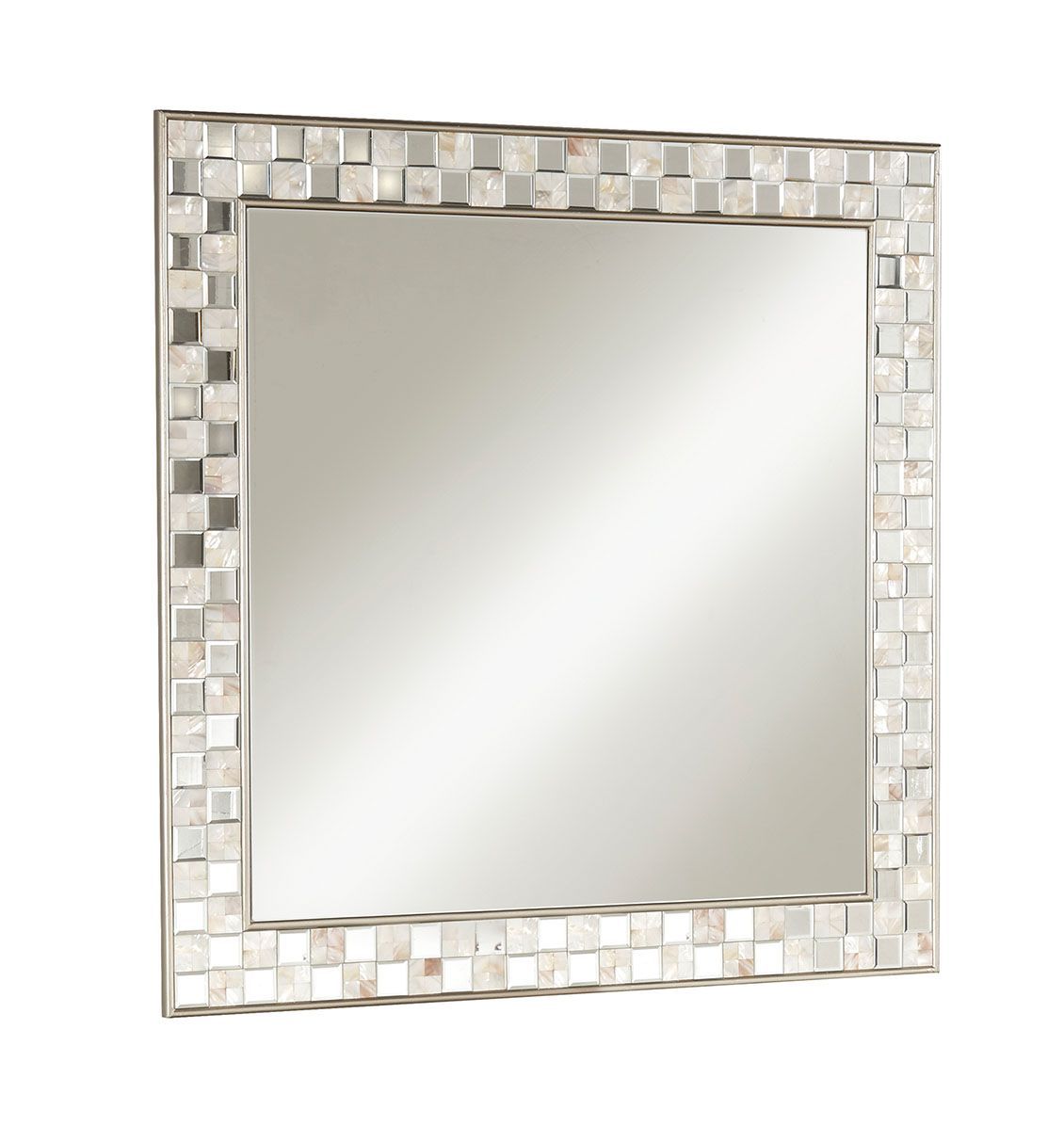 Nasa - Accent Mirror - Mirrored & Mother of Pearl - Urban Living Furniture (Los Angeles, CA)