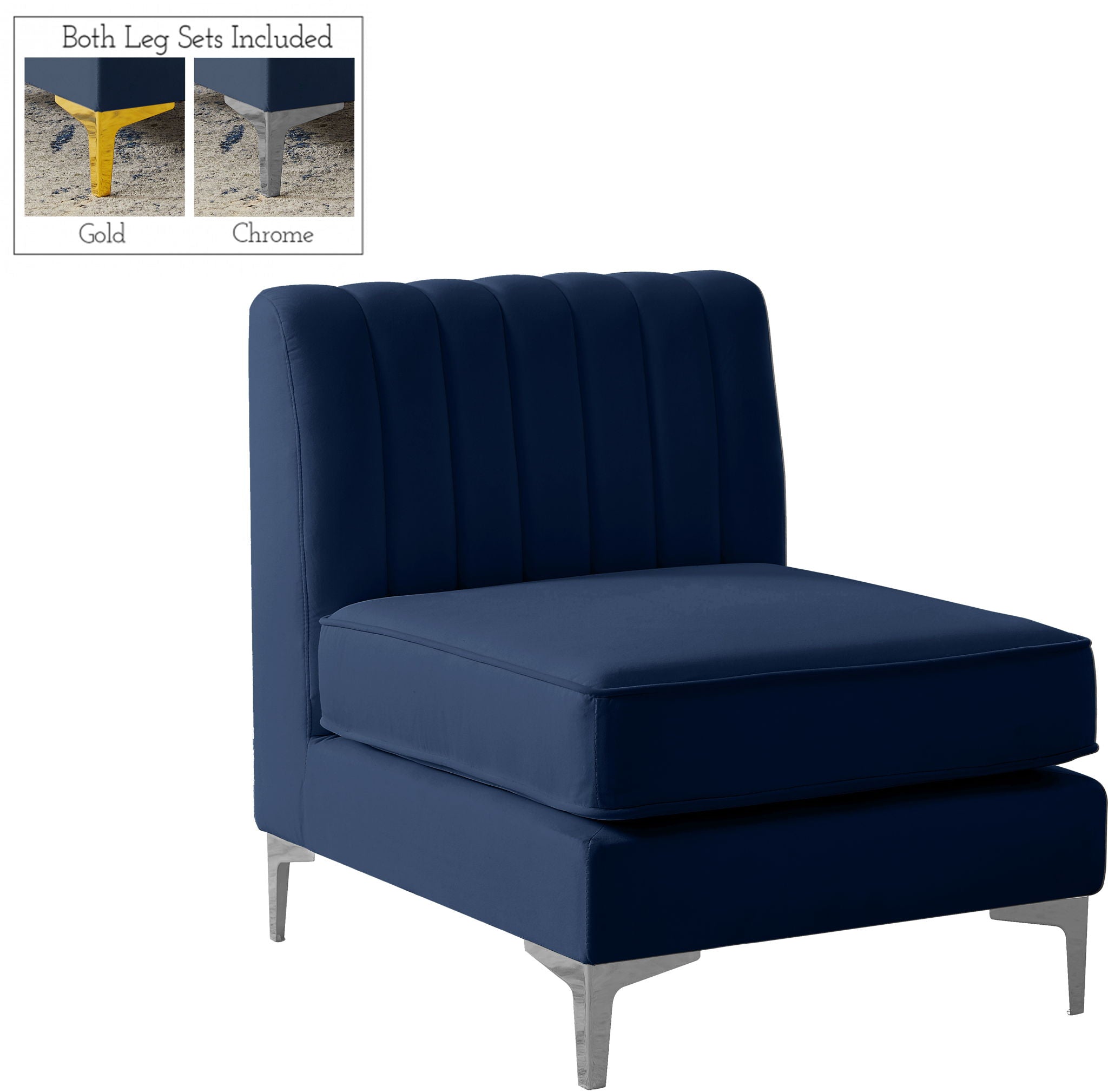 Alina - Armless Chair - Urban Living Furniture (Los Angeles, CA)