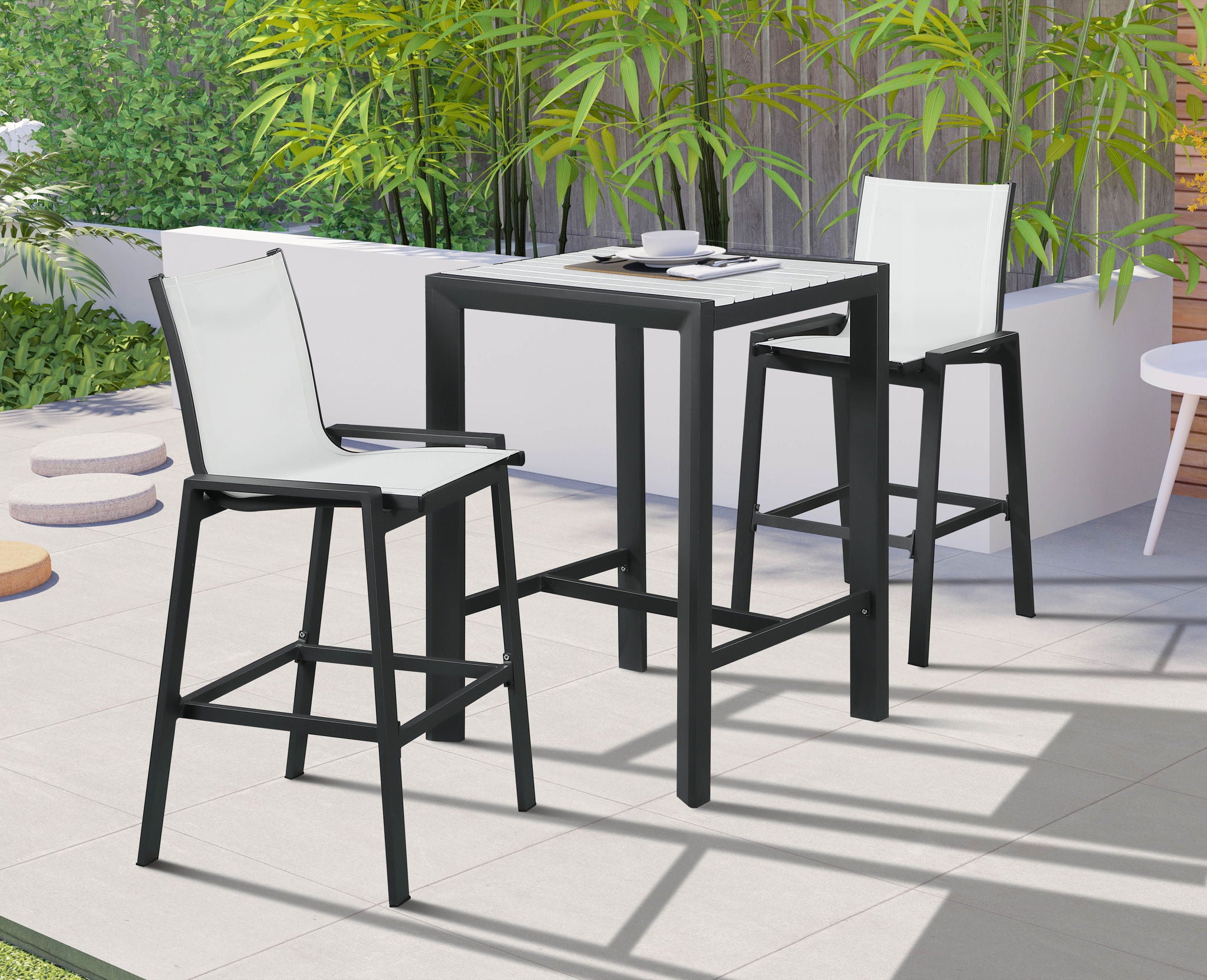 Nizuc - Outdoor Patio Barstool (Set of 2) - Urban Living Furniture (Los Angeles, CA)