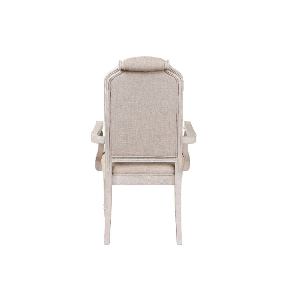 Wynsor - Arm Chair (Set of 2) - Antique White - Urban Living Furniture (Los Angeles, CA)