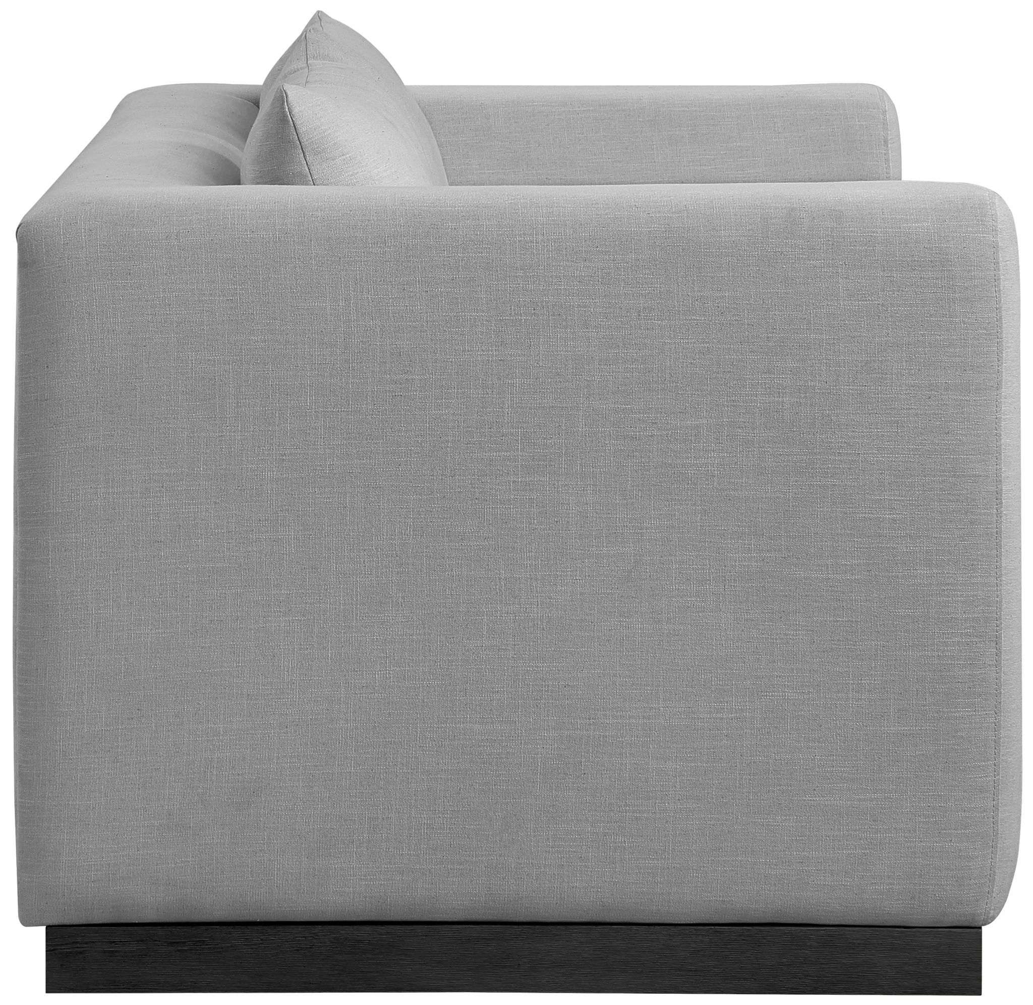 Alfie - Linen Textured Fabic Loveseat - Urban Living Furniture (Los Angeles, CA)