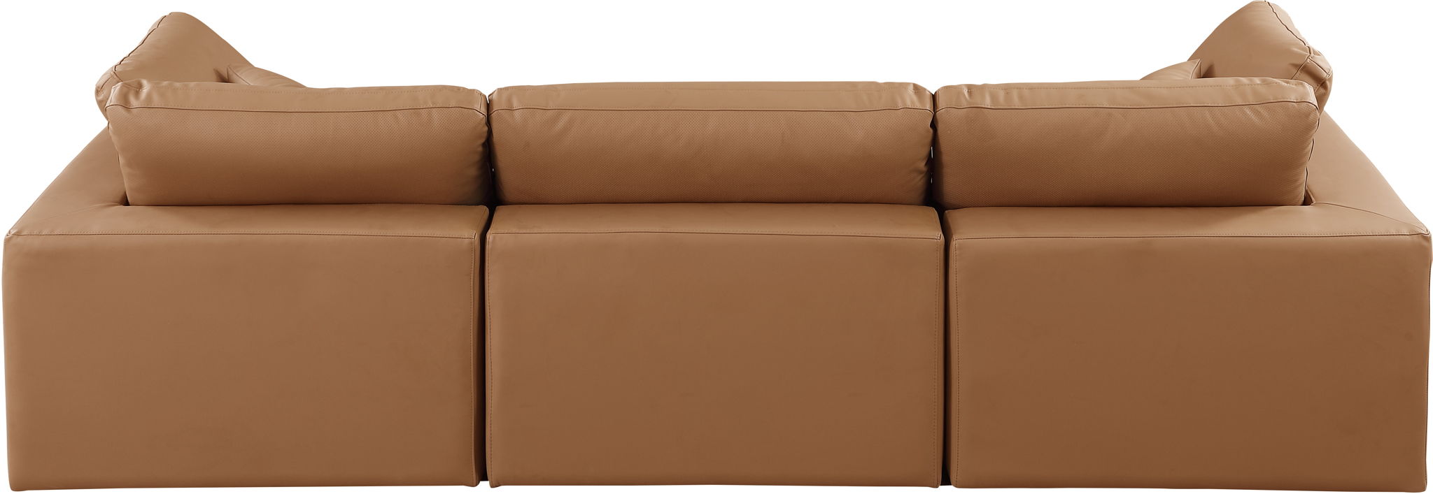 Comfy - Faux Leather Modular Sofa 3 Seats - Urban Living Furniture (Los Angeles, CA)