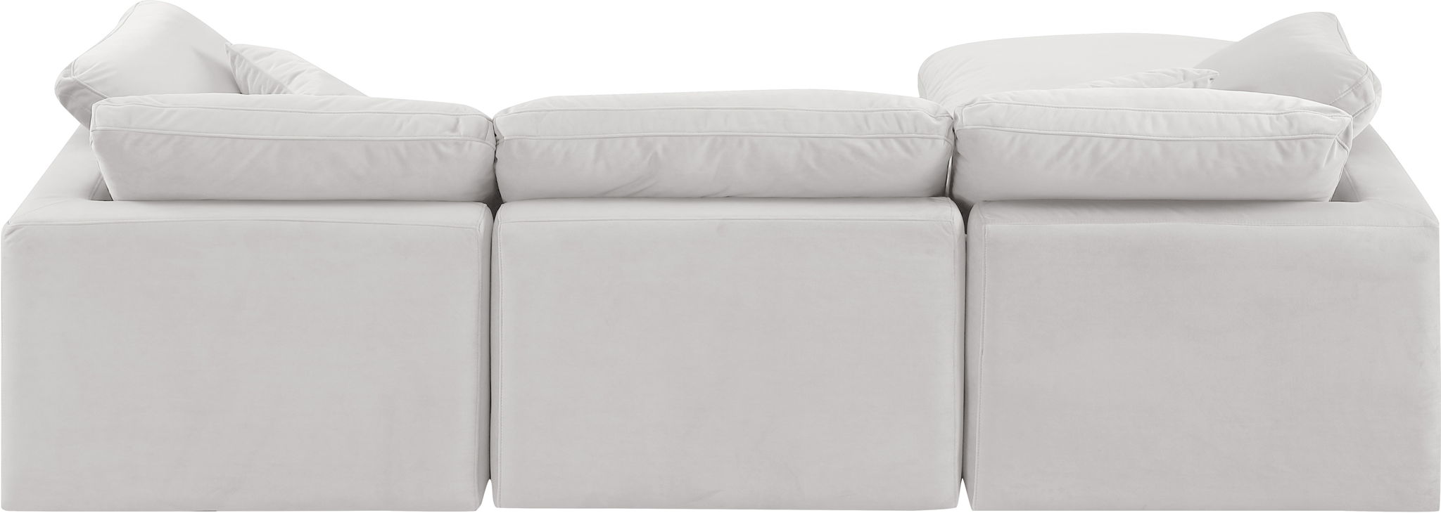 Indulge - Velvet 4 Piece Modular Sectional With Chaise - Urban Living Furniture (Los Angeles, CA)