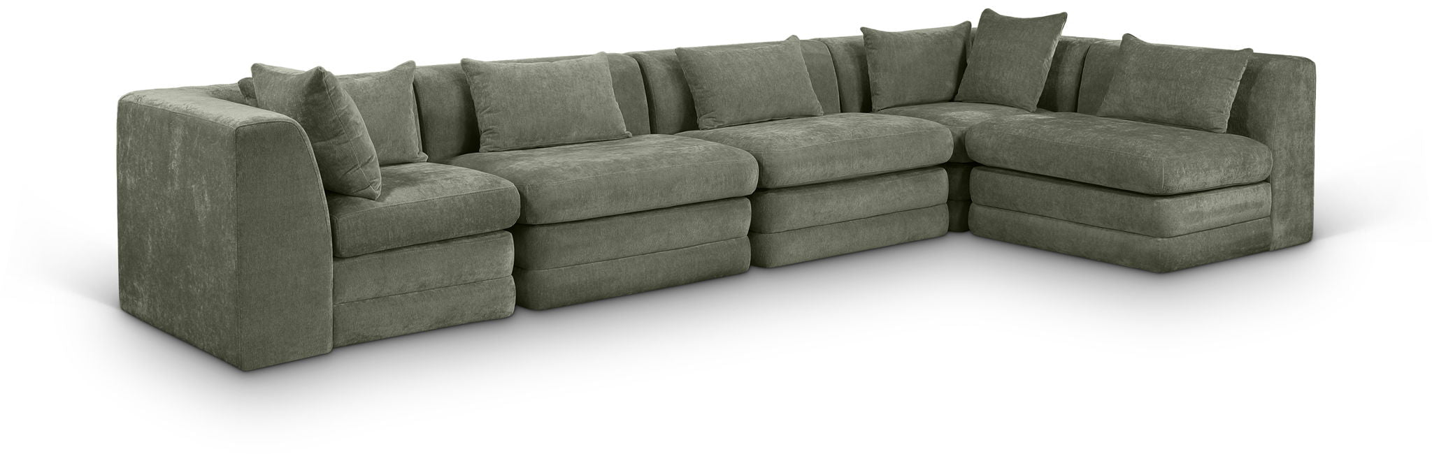 Stellar - 5 Piece Upholstered Modular Sectional - Urban Living Furniture (Los Angeles, CA)
