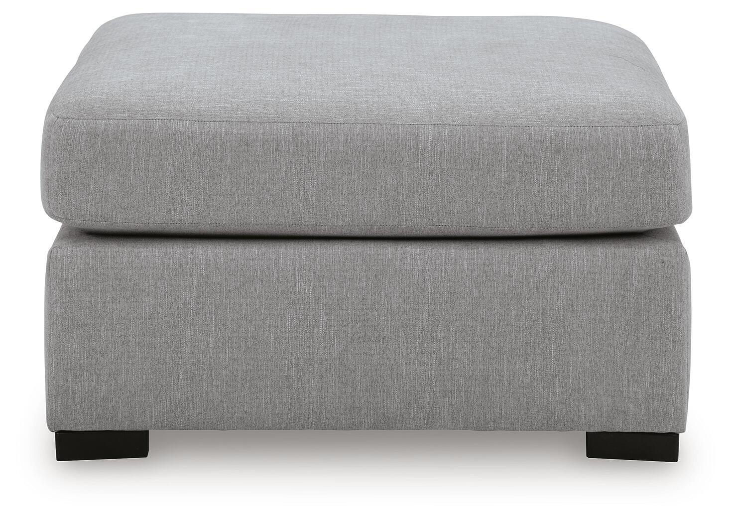 Lakepoint - Oversized Accent Ottoman - Nickel - Urban Living Furniture (Los Angeles, CA)