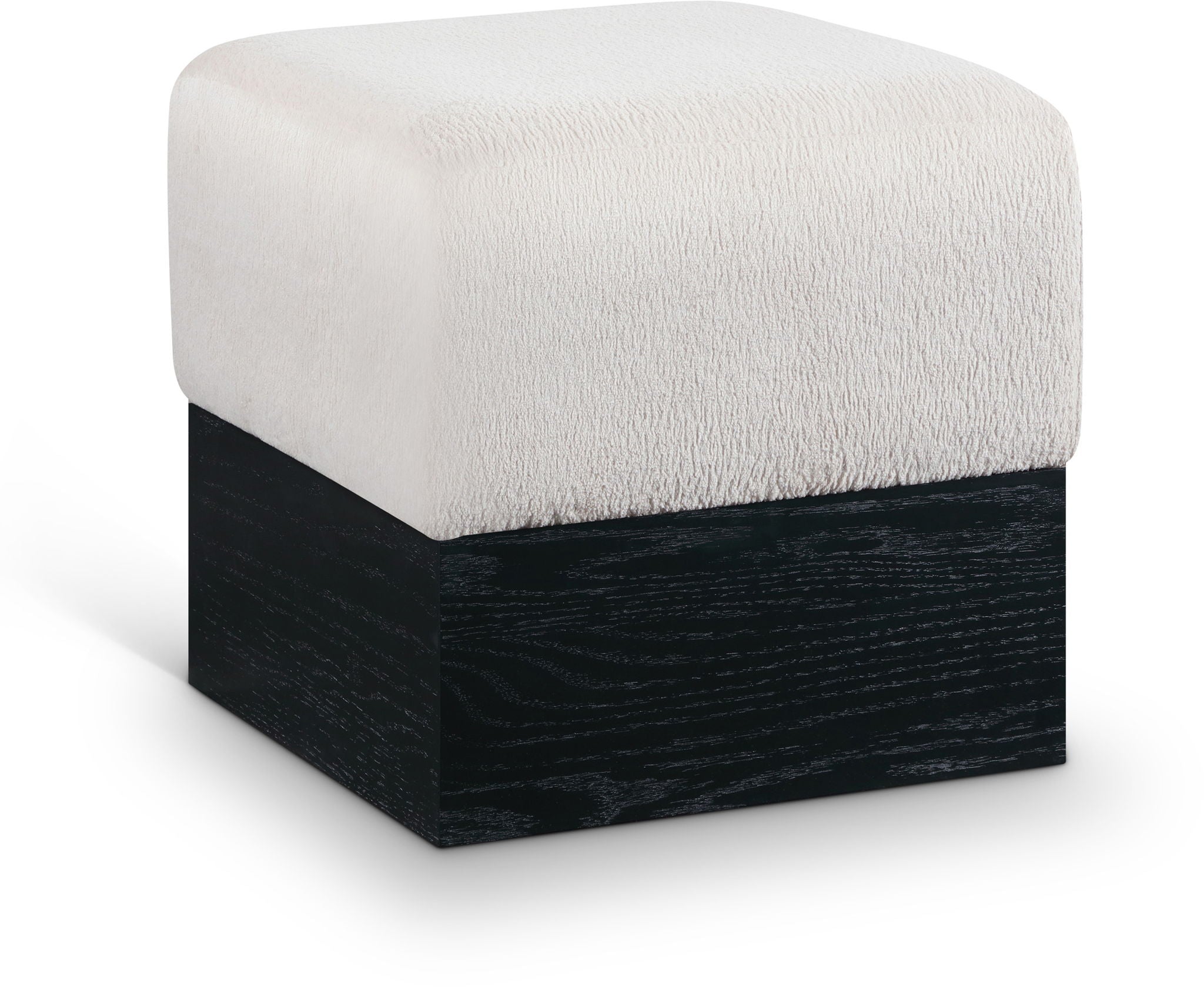 Havre - Ottoman / Stool With Black Base - Urban Living Furniture (Los Angeles, CA)