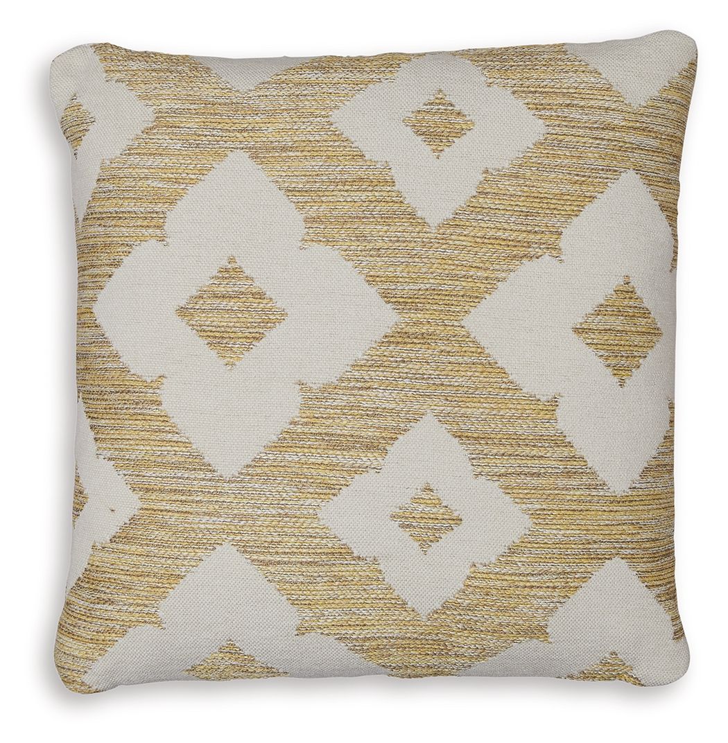 Brockner Next-Gen Nuvella - Pillow (Set of 4) - Brown / Yellow - Urban Living Furniture (Los Angeles, CA)