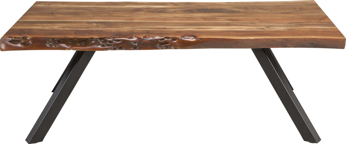 Reese - Live Edge Solid Wood Metal Leg Table