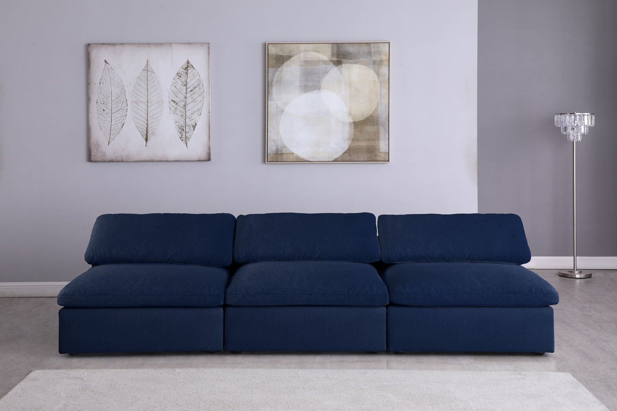 Serene - Modular Armless 3 Seat Sofa - Urban Living Furniture (Los Angeles, CA)