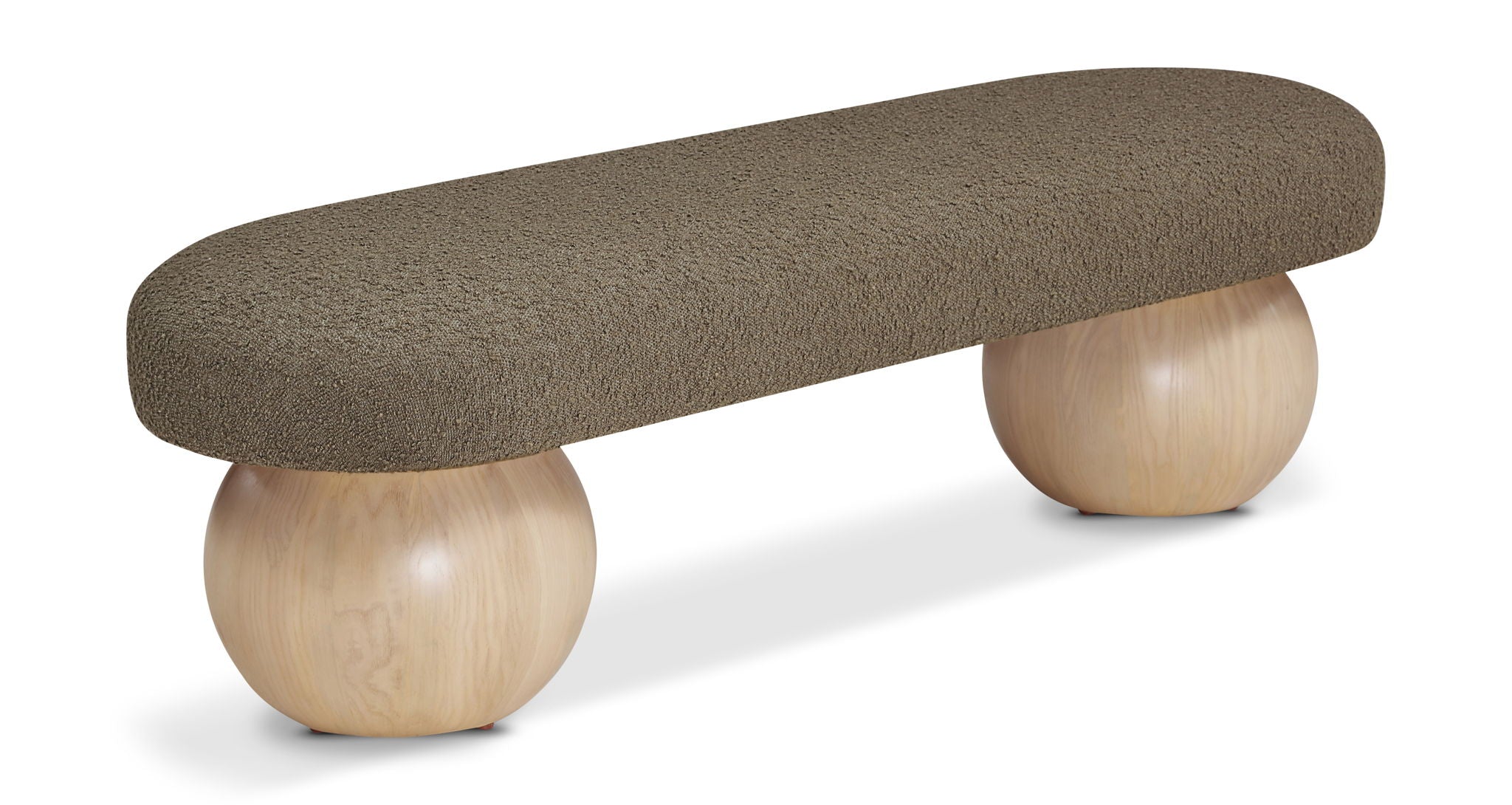 Bowie - Bench - Light Brown Legs - Urban Living Furniture (Los Angeles, CA)