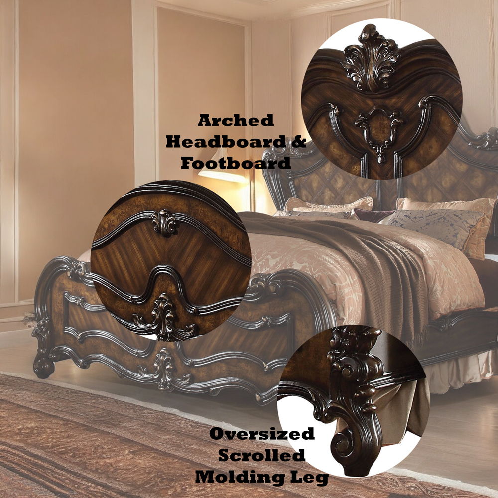 Versailles - Traditional - Bed - Urban Living Furniture (Los Angeles, CA)