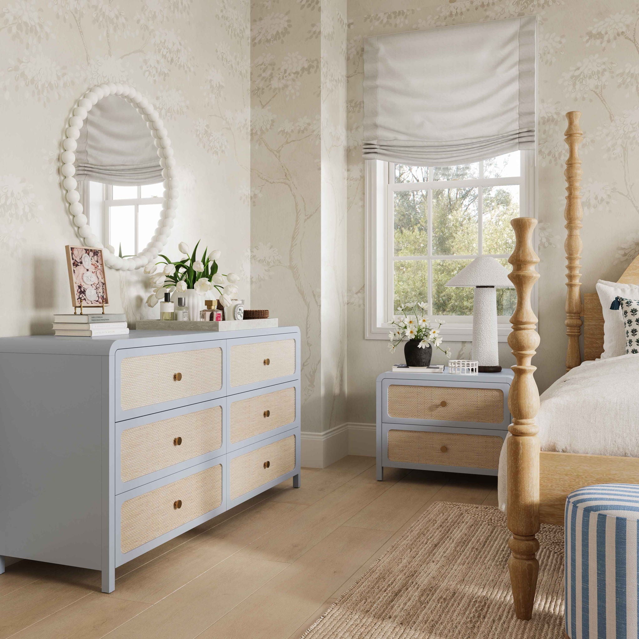 Patty - Rattan 6 Drawer Dresser - Urban Living Furniture (Los Angeles, CA)