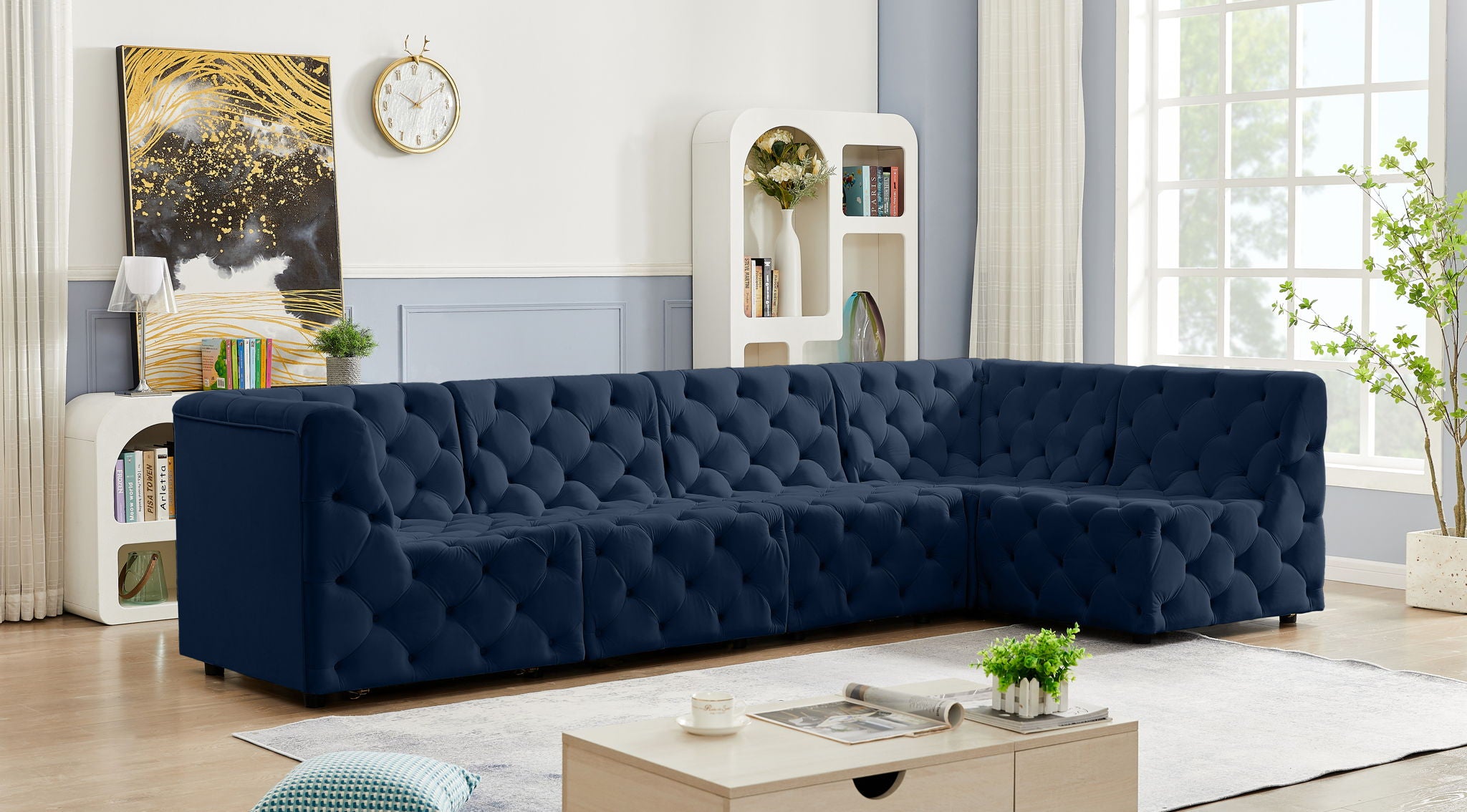 Tuft - 5 Piece Modular Sectional - Urban Living Furniture (Los Angeles, CA)