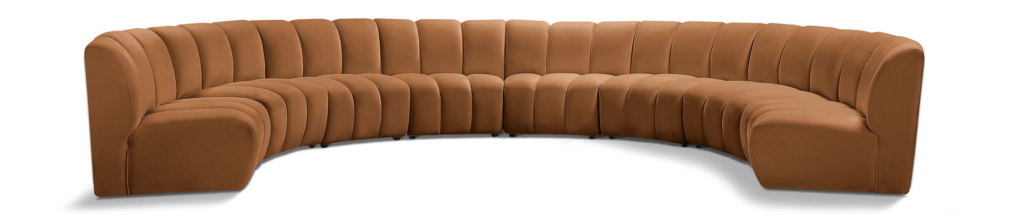 Infinity - 8 Piece Modular Sectional - Saddle - Urban Living Furniture (Los Angeles, CA)