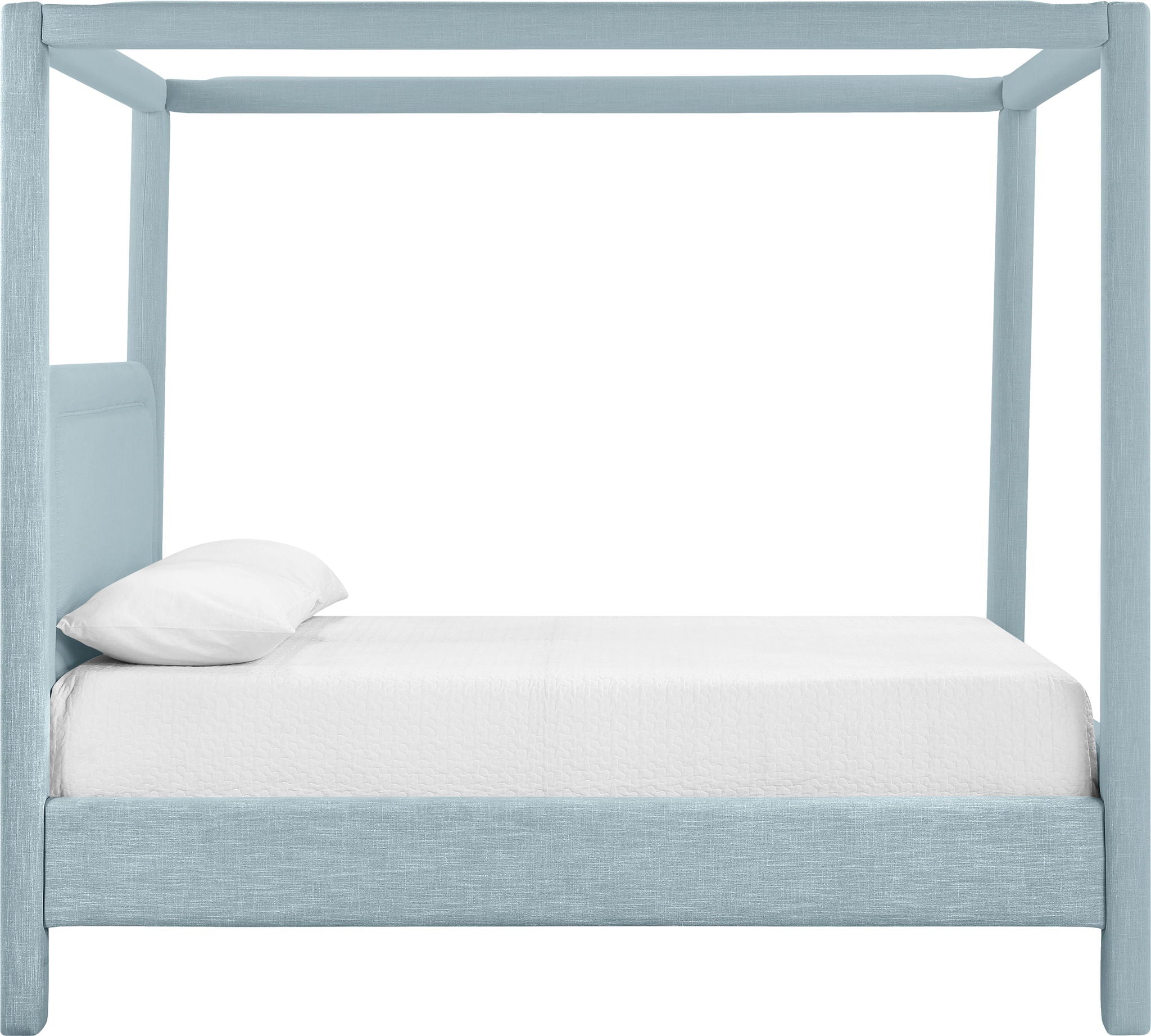 Salina - Linen Textured Fabric Upholstered Bed - Urban Living Furniture (Los Angeles, CA)