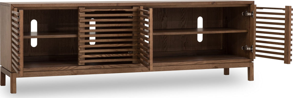 Tanner - Four Door Solid Ash Media Console
