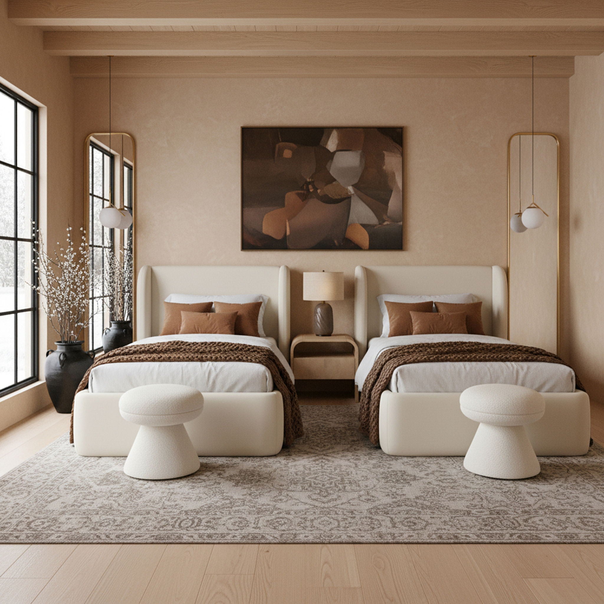 Warby - Upholstered Bed