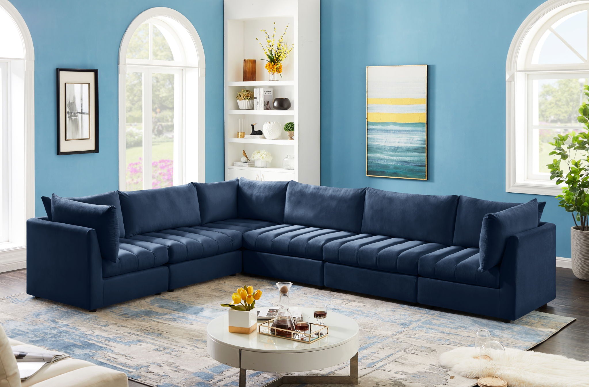 Jacob - 6 Pc. Modular Sectional - Urban Living Furniture (Los Angeles, CA)