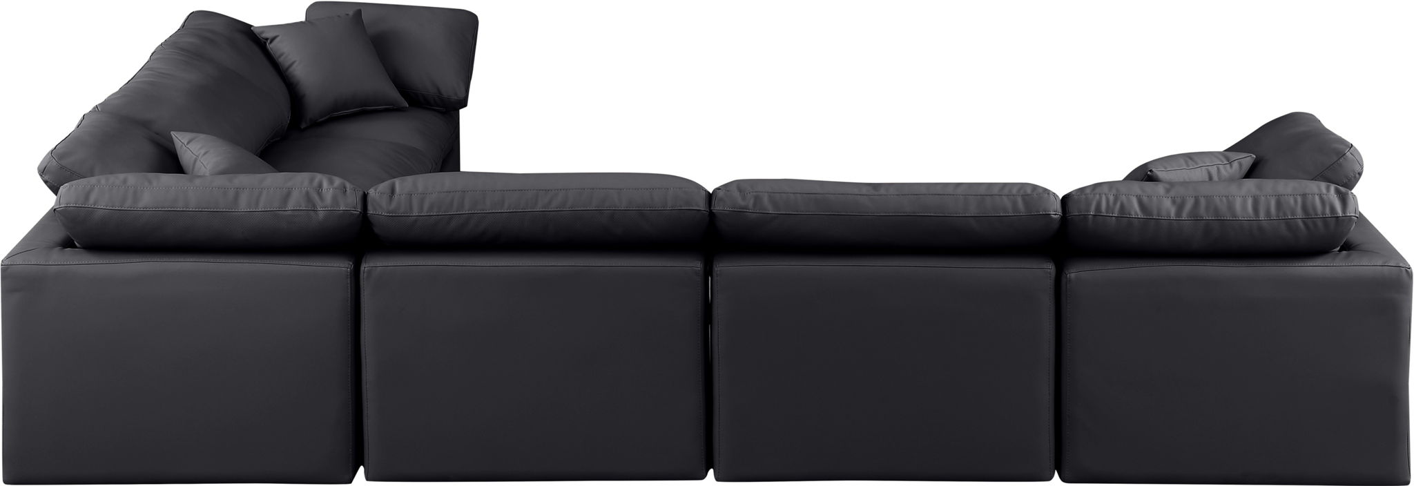 Indulge - Faux Leather 6 Piece Modular Corner Sectional - Urban Living Furniture (Los Angeles, CA)