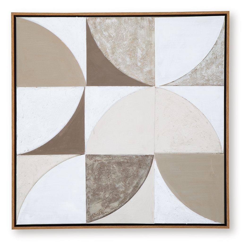 Harelman - Tan / Taupe / White - Wall Art - Urban Living Furniture (Los Angeles, CA)