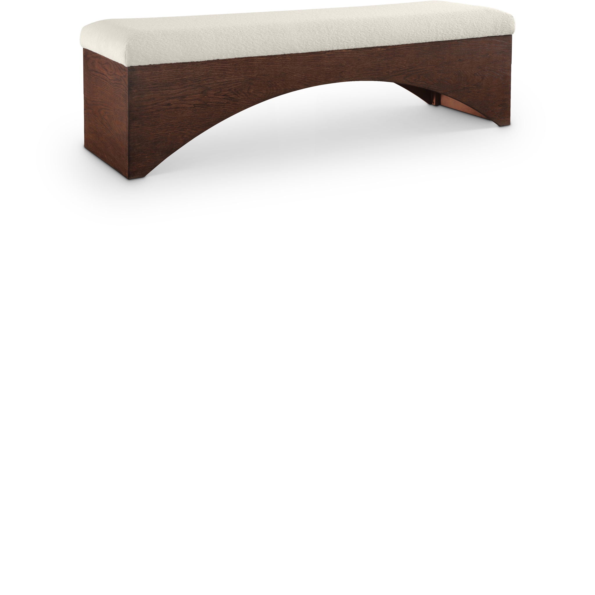 Lawson - Bench With Brown Base - Urban Living Furniture (Los Angeles, CA)