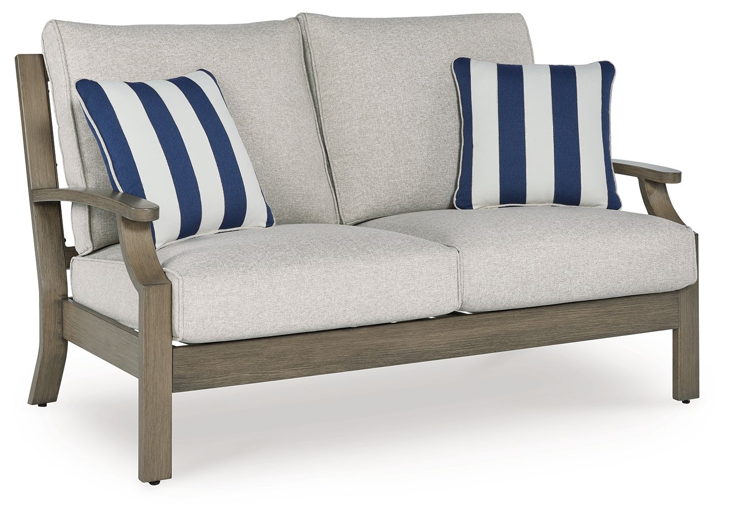 Rainier Ranch - Brown / Beige - Loveseat With Cushion - Urban Living Furniture (Los Angeles, CA)