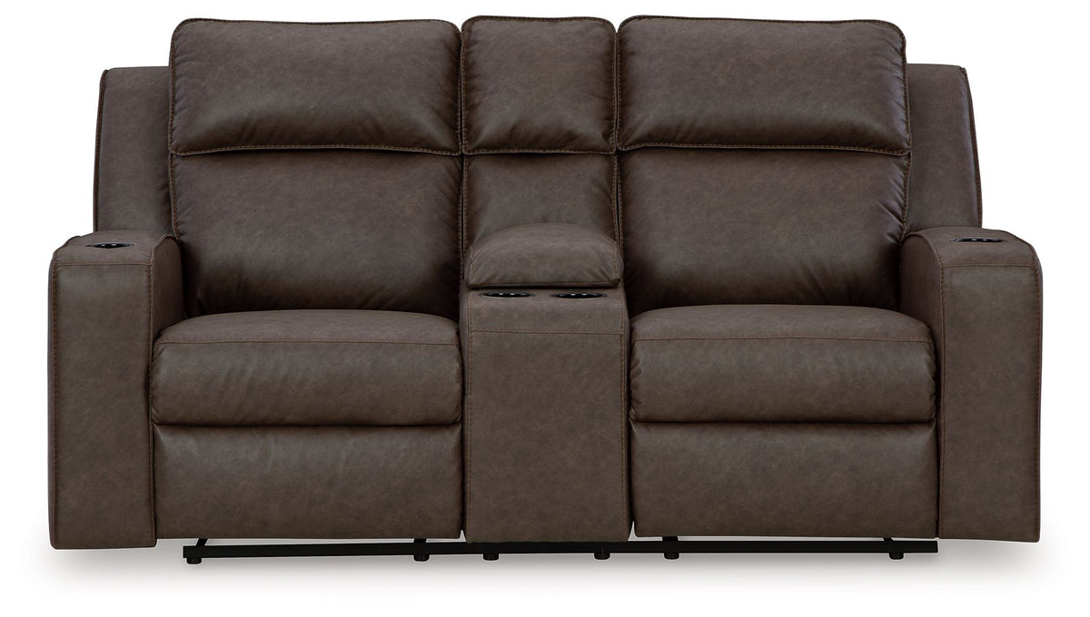 Lavenhorne - Double Reclining Loveseat With Console