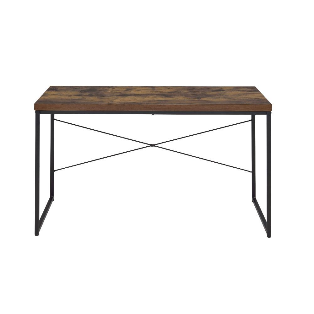 Bob - Writing Desk (Same Ac00906) - Weathered Oak & Black - Urban Living Furniture (Los Angeles, CA)