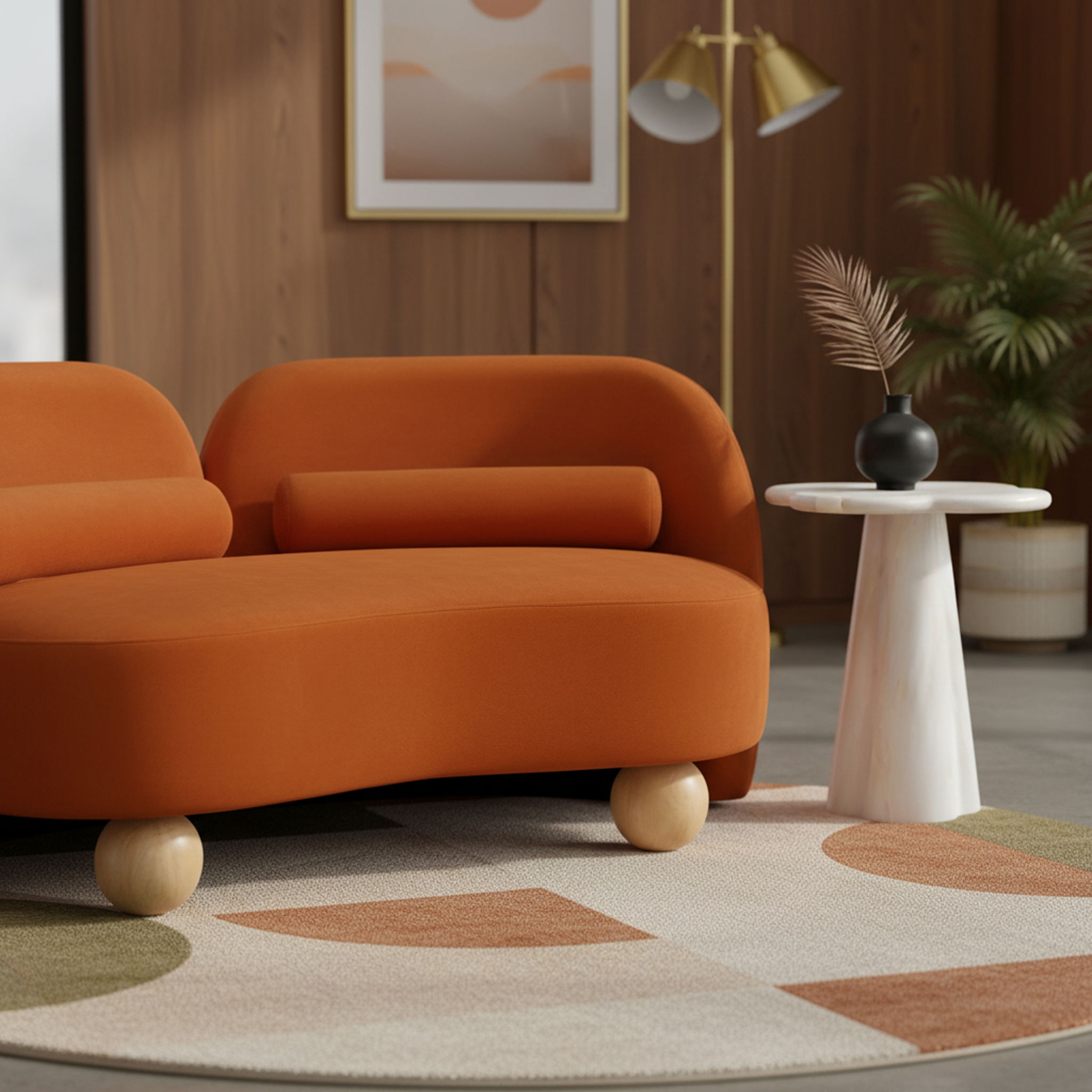 Daphne - Velvet Loveseat - Urban Living Furniture (Los Angeles, CA)
