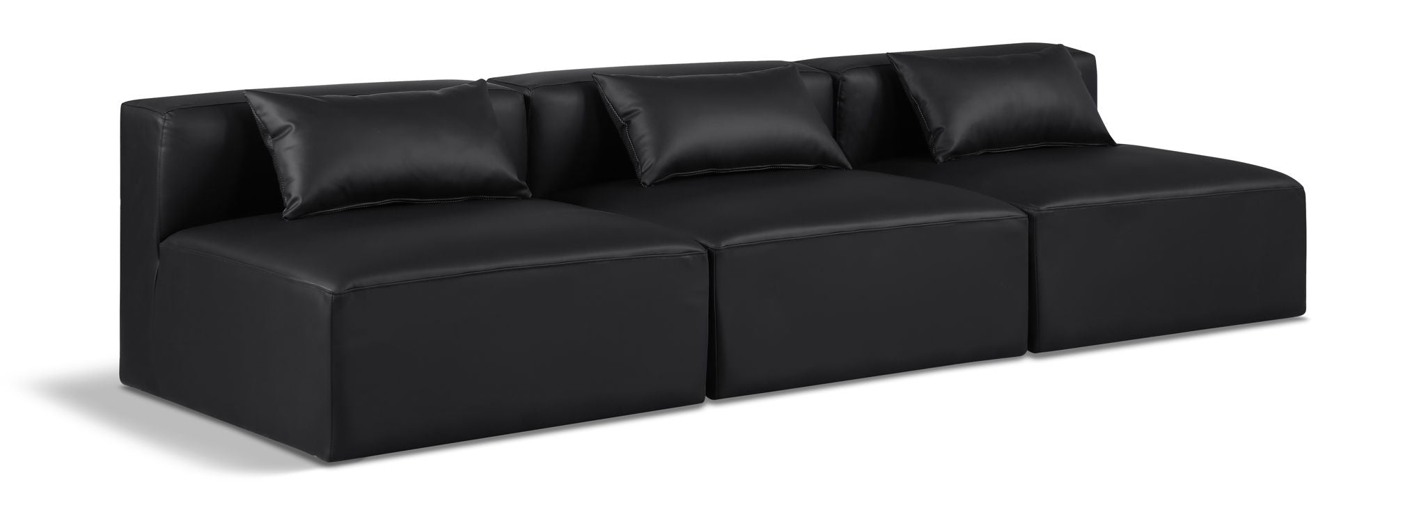Cube - Modular 3 Seat Armless Sofa - Urban Living Furniture (Los Angeles, CA)