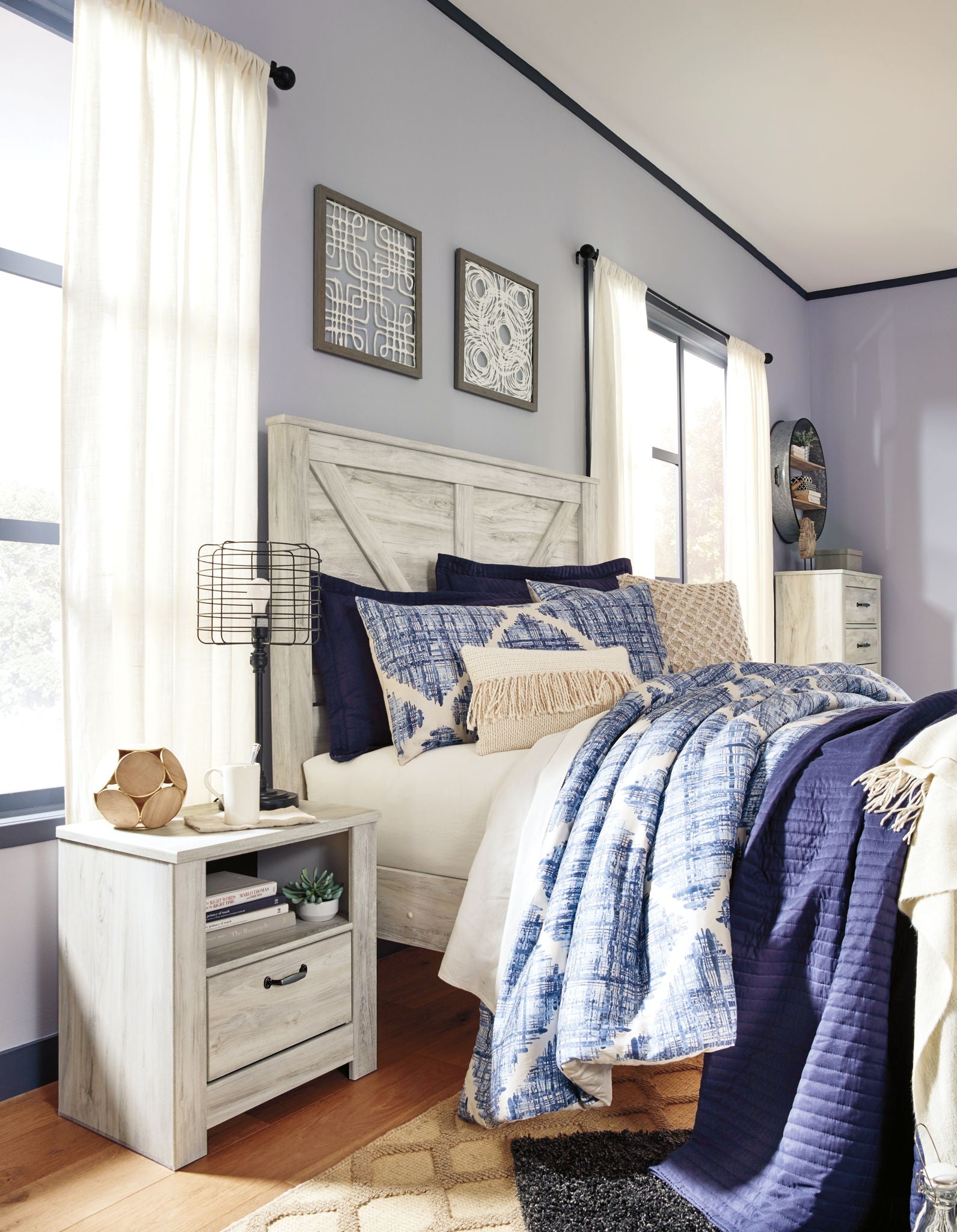 Bellaby - Crossbuck Panel Bed - Urban Living Furniture (Los Angeles, CA)