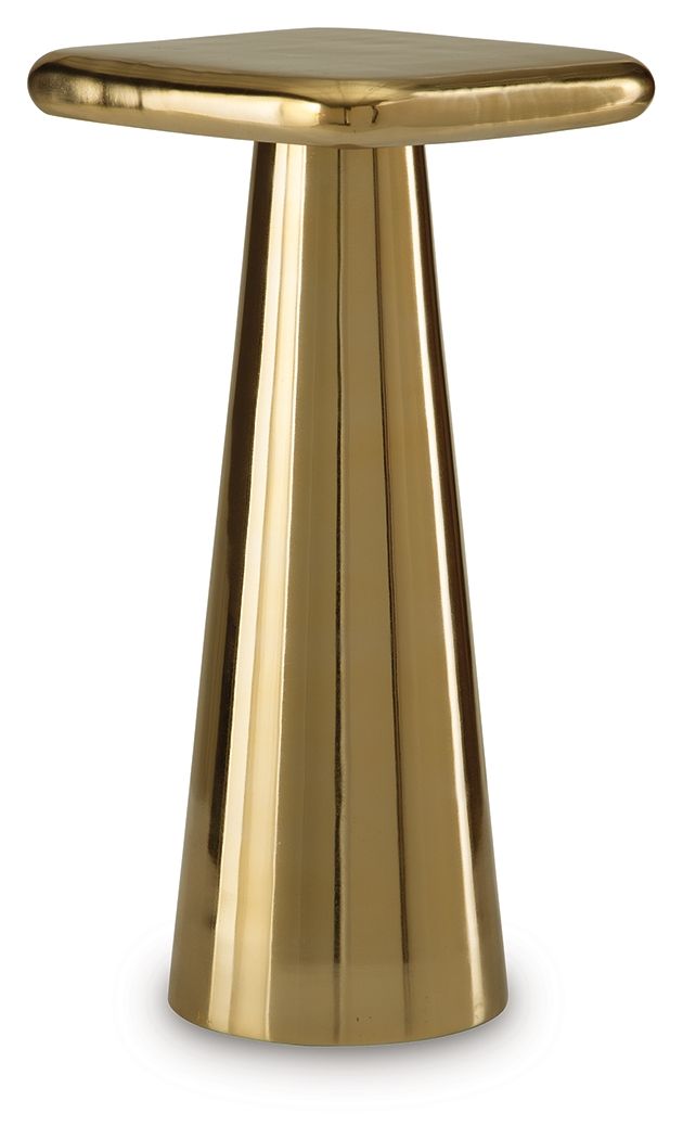 Dallenburg - Gold Finish - Accent Table - Urban Living Furniture (Los Angeles, CA)