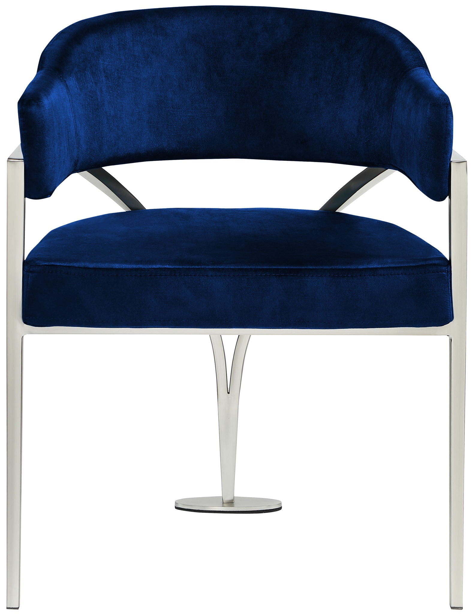 Madelyn - Dining Chair (Set of 2) - Brushed Chrome - Urban Living Furniture (Los Angeles, CA)