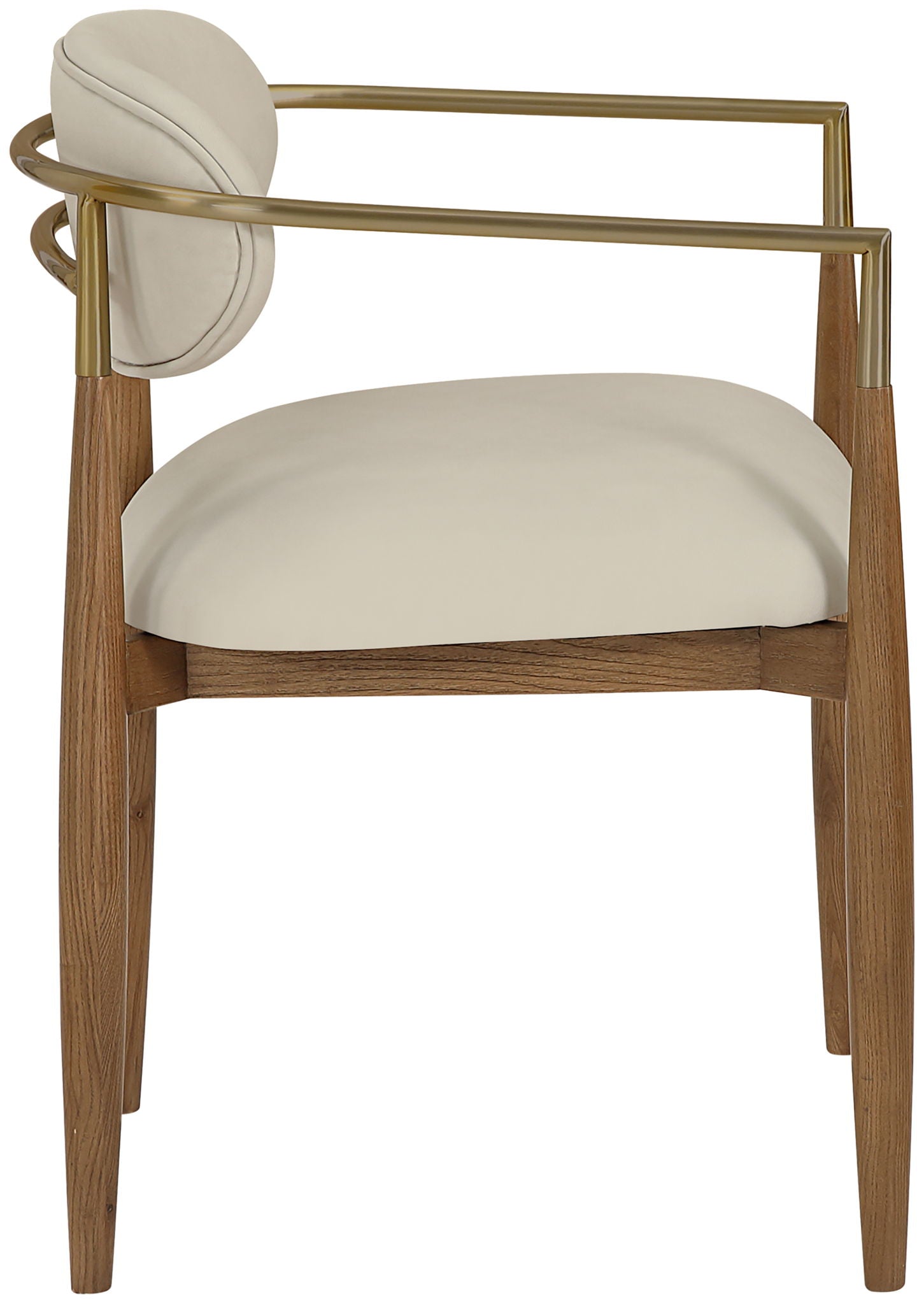 Riccio - Dining Arm Chair (Set of 2) - Walnut Frame - Urban Living Furniture (Los Angeles, CA)