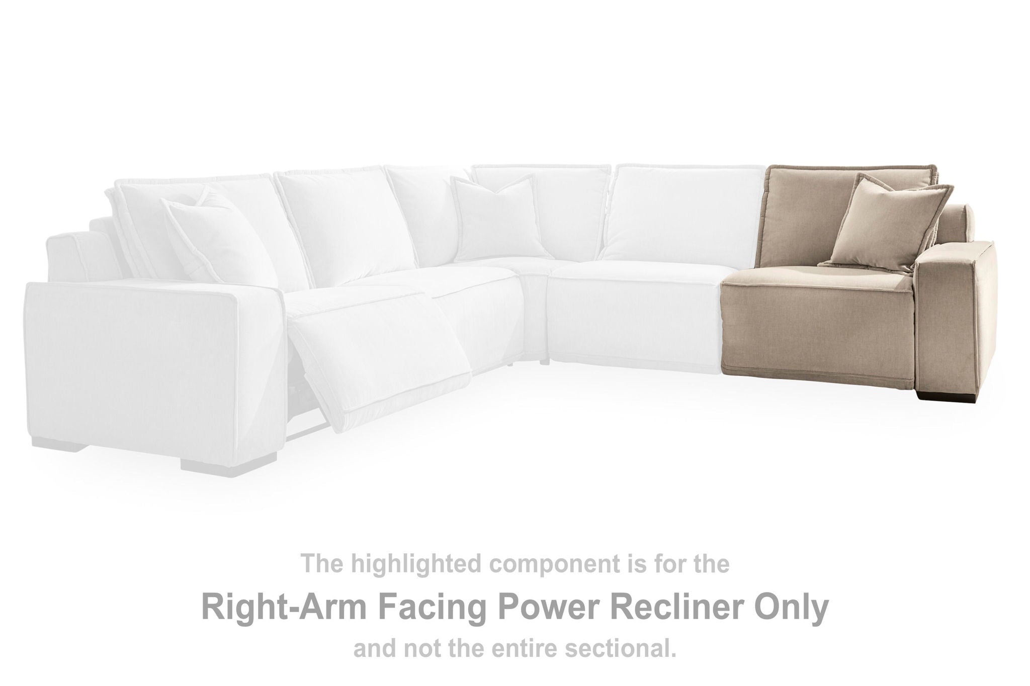 Carceri - RAF Zero Wall Power Recliner - Cashmere - Urban Living Furniture (Los Angeles, CA)