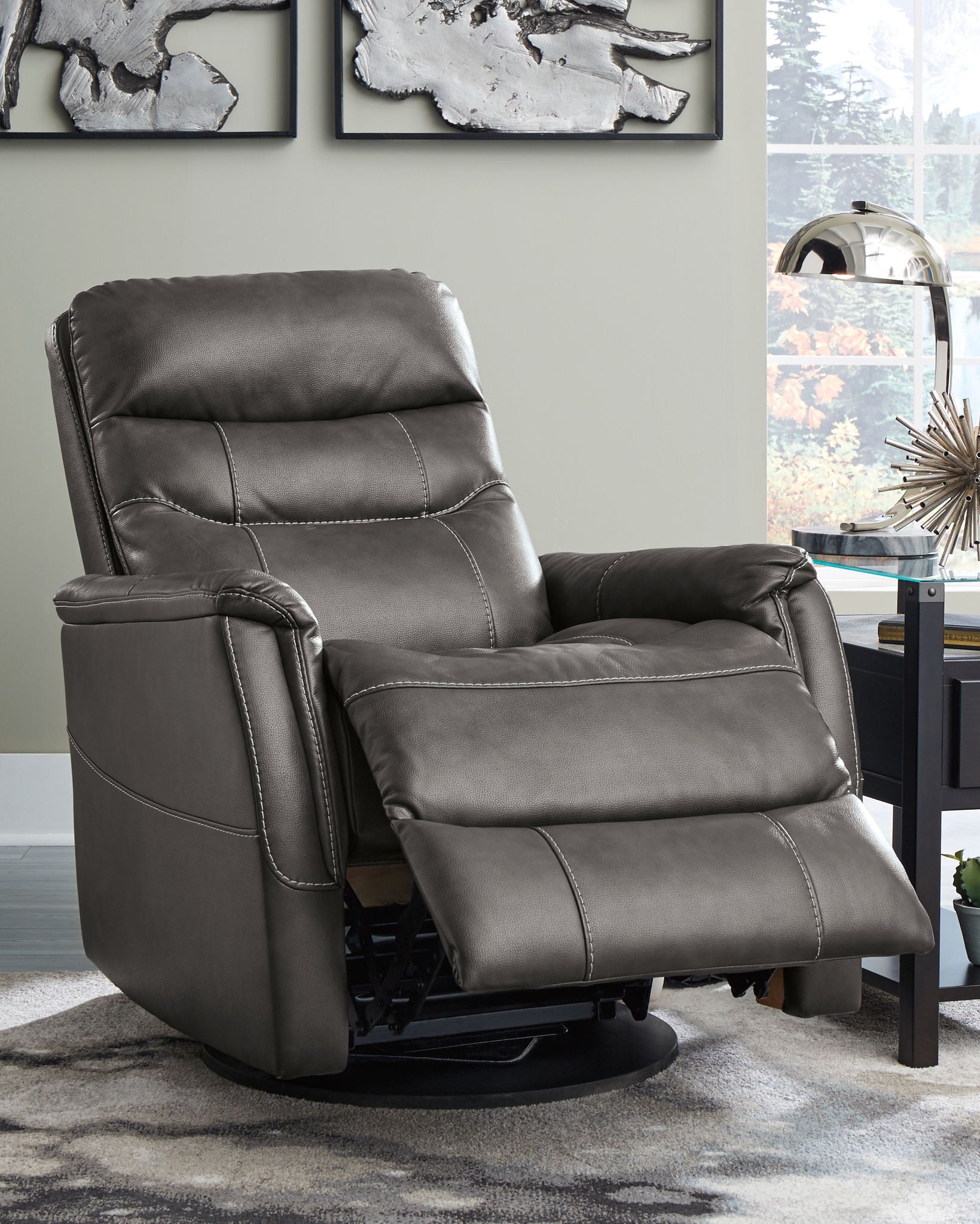 Riptyme - Quarry - Swivel Glider Recliner - Urban Living Furniture (Los Angeles, CA)