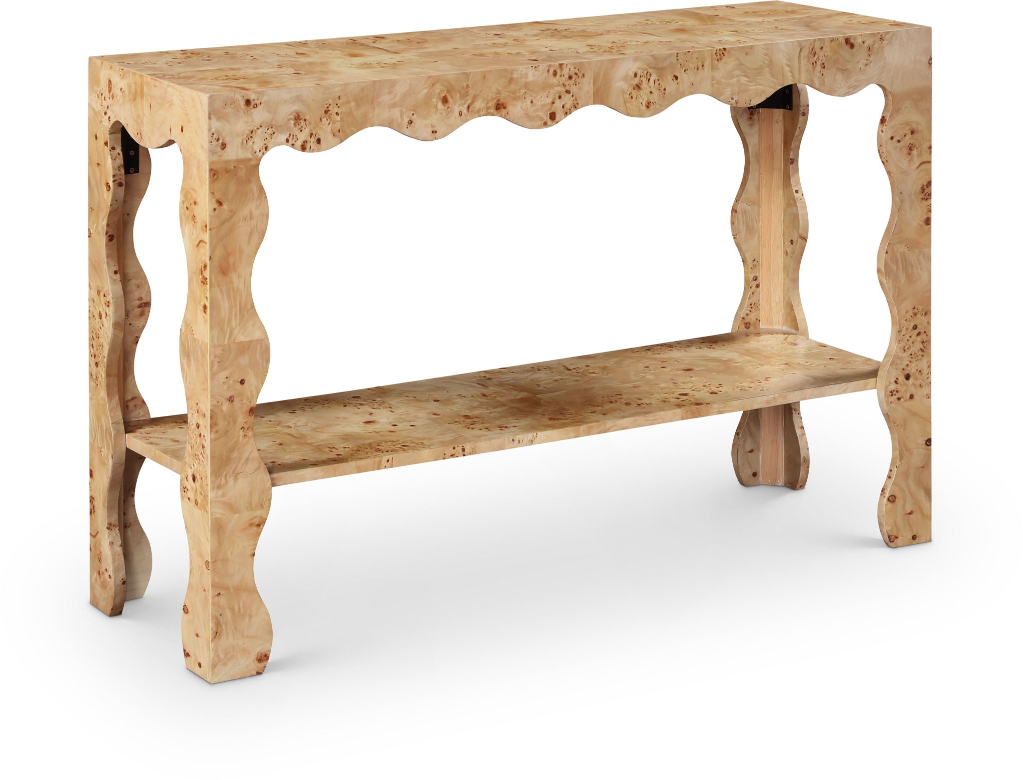 Vassa - Burl Veneer Console Table - Urban Living Furniture (Los Angeles, CA)