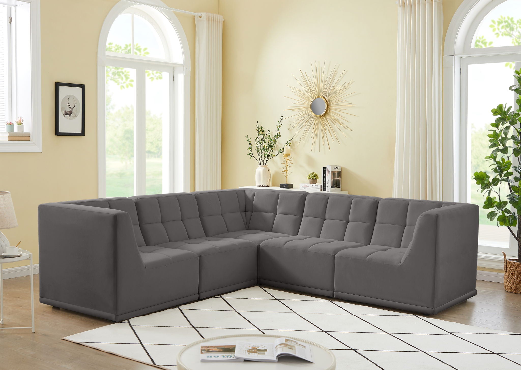 Relax - 5 Piece Modular Sectional - Urban Living Furniture (Los Angeles, CA)