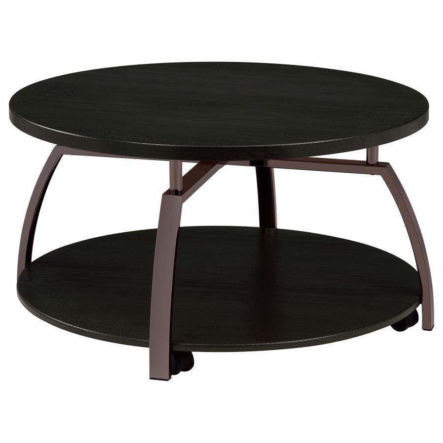 Dacre - Round Engineered Wood Top Table - Urban Living Furniture (Los Angeles, CA)