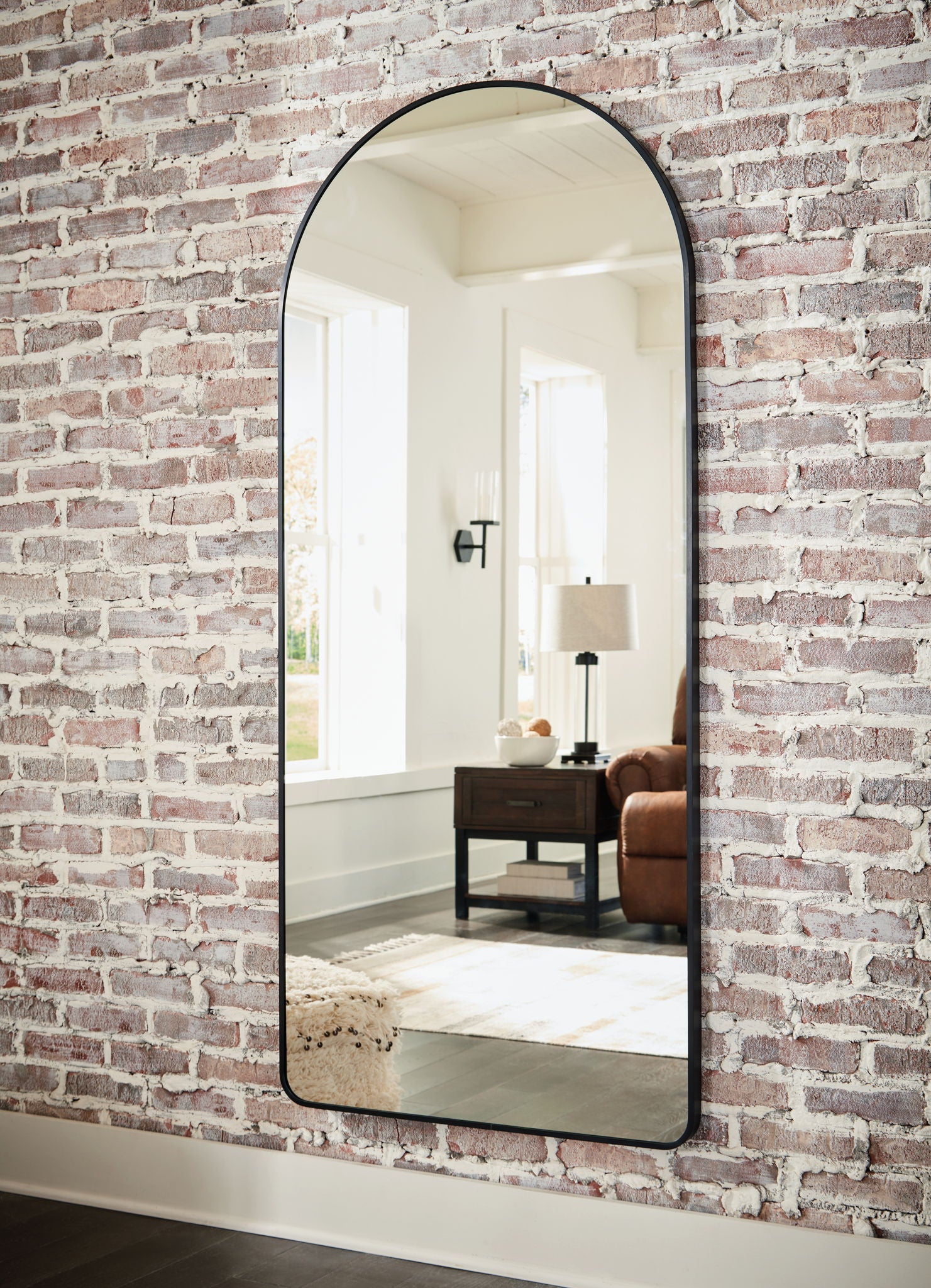 Sethall - Black - Floor Mirror - Urban Living Furniture (Los Angeles, CA)